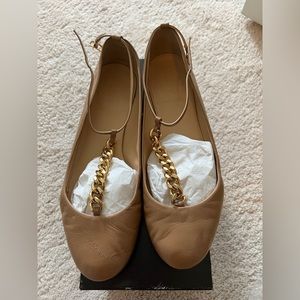 J Crew T- strap Flats